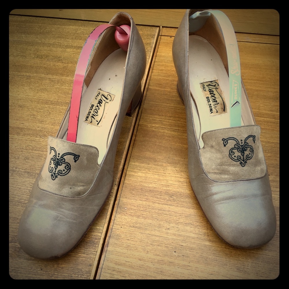 Vintage 1960’s Vaccari Italian Hand Cobbled Heels